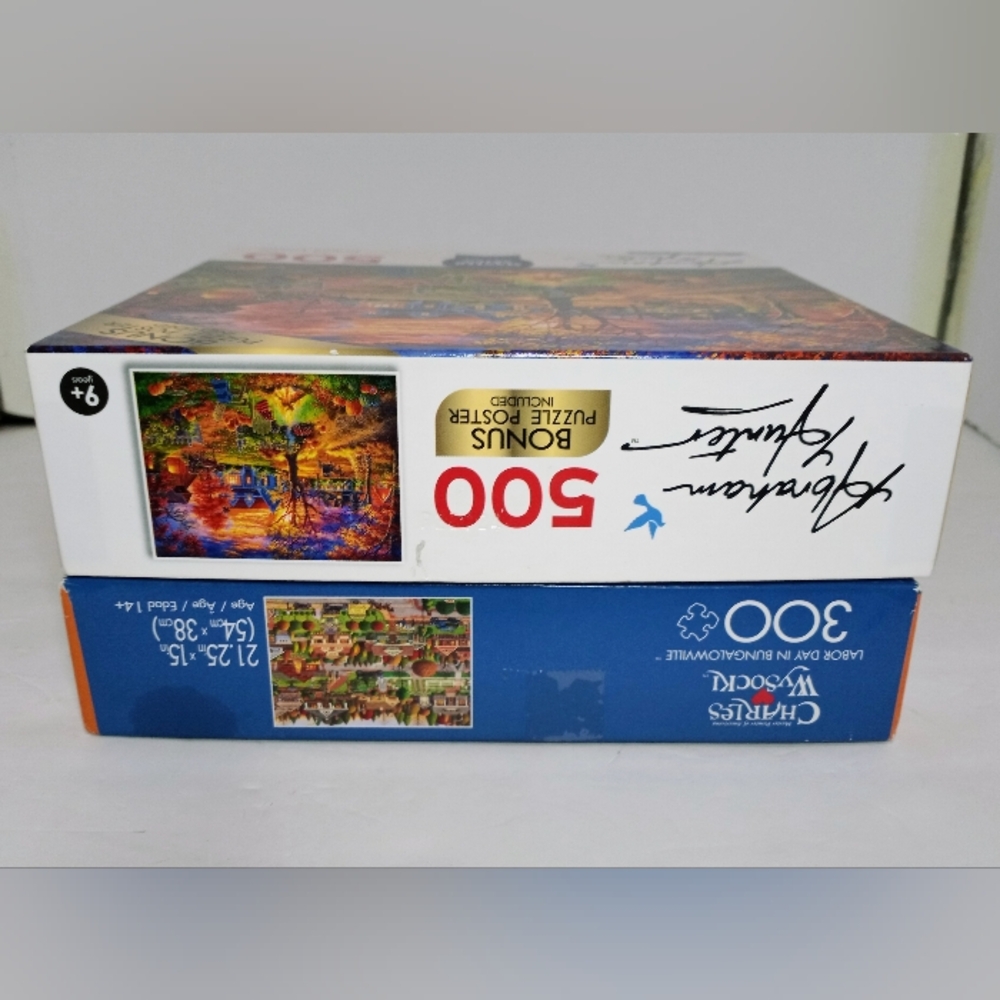 500 and 300 Piece Puzzle (Set Of 2) - Picture 3 of 16